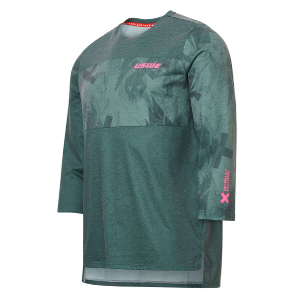 Camo 3/4 Jersey Men